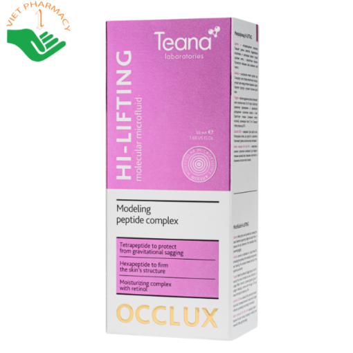 Kem dưỡng da nâng cơ - Teana "Occlux"  Molecular Microfluid Hi-Lifting