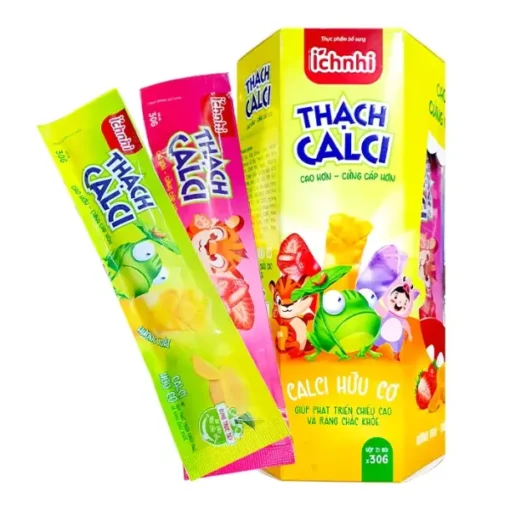 Thạch Calci Ích Nhi bổ xung calci hữu cơ