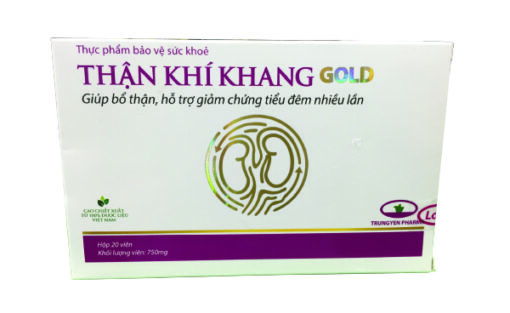 Bổ thận, giảm tiểu đêm Thận Khí Khang Gold (Hộp 20 viên)