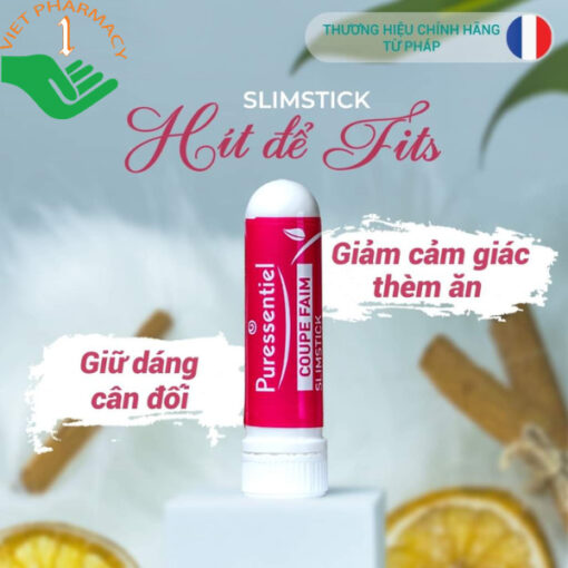 Thanh hít giảm cân Puressentiel Slimstick Inhaleurs Minceur