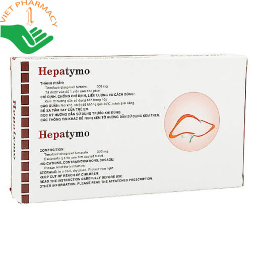 Hepatymo 300mg - Thuốc kháng virus HIV, điều trị viêm gan B