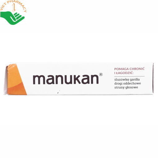 Viên ngậm Manukan Cinnamon hỗ trợ bổ phổi, giảm ho