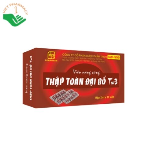 Thập Toàn Đại Bổ TW3 bồi bổ khí huyết