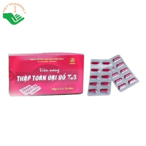 Thập Toàn Đại Bổ TW3 bồi bổ khí huyết