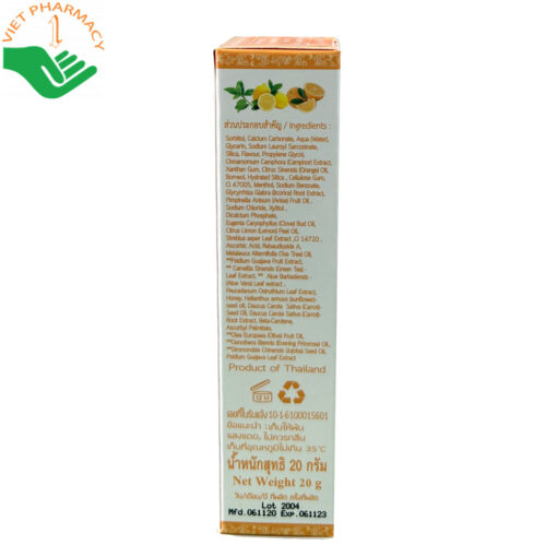 Kem đánh răng AimThai Organic Active Bright & Charming 20g