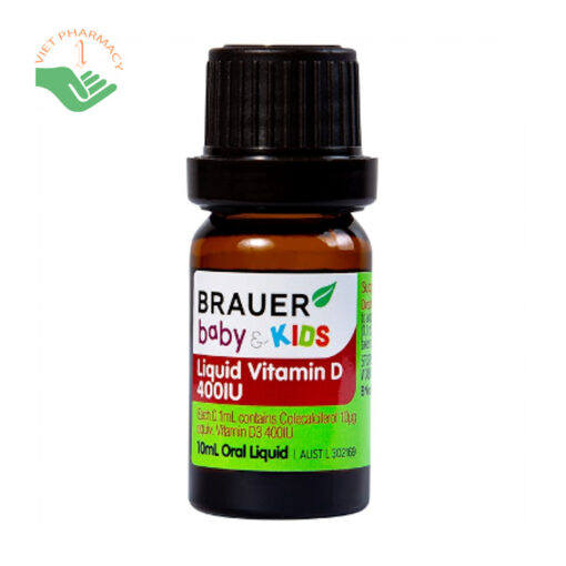 Thực phẩm bảo vệ sức khỏe Brauer Baby & Kids Liquid Zinc