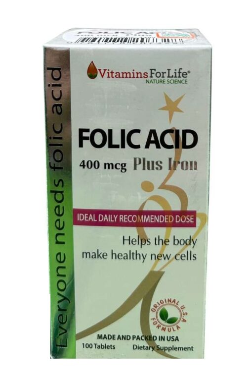 Thực phẩm bảo vệ sức khỏe Folic Acid Plus Iron