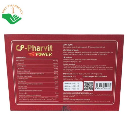 CP-Pharvit Power - Tăng cường sức khỏe