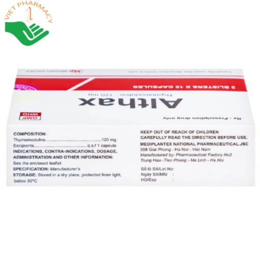 Thuốc Althax 120mg Mediplantex