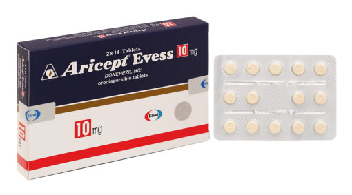 Aricept Evess 10mg (2 vỉ x 14 viên) giúp trị sa sút trí tuệ