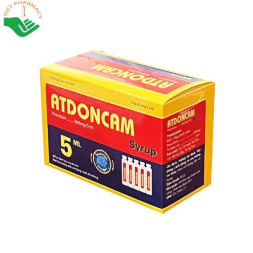 Thuốc Atdoncam điều trị các bệnh lý liên quan đến não bộ