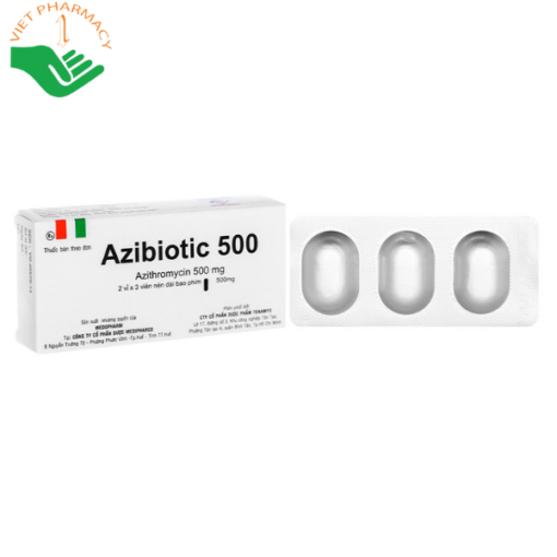 Thuốc Azibiotic 500 Medipharco