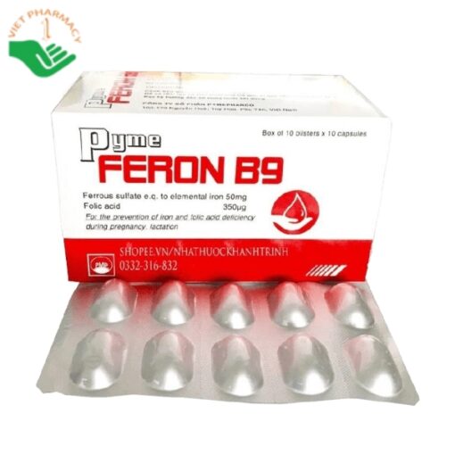 Thuốc bổ Feron B9 phòng ngừa thiếu máu và sắt