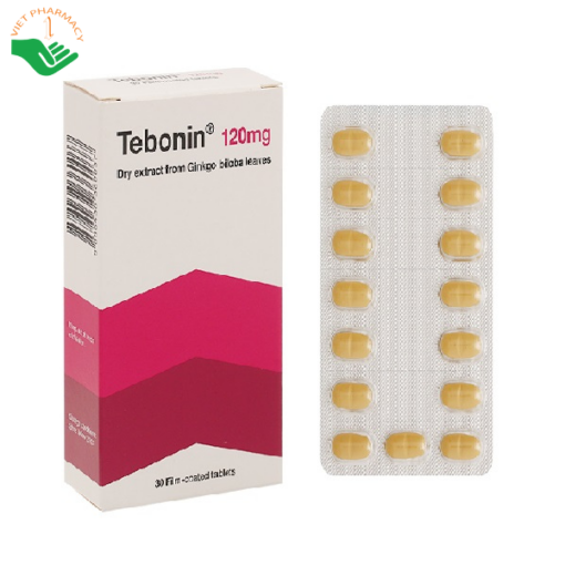 Thuốc bổ não Tebonin 120mg