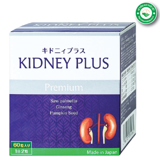 Thuốc bổ thận Kidney Plus Jpanwell Premium (Hộp 1 chai 60 viên)