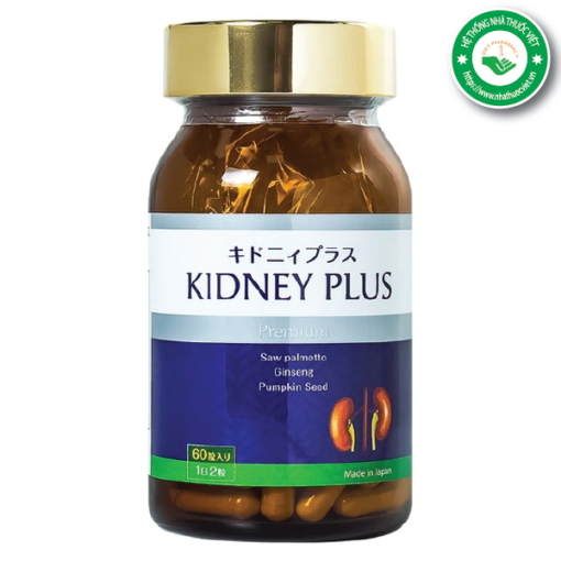 Thuốc bổ thận Kidney Plus Jpanwell Premium (Hộp 1 chai 60 viên)