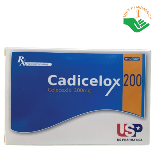 Thuốc Cadicelox 200 USA Pharma (Hộp 3 vỉ x 10 viên)