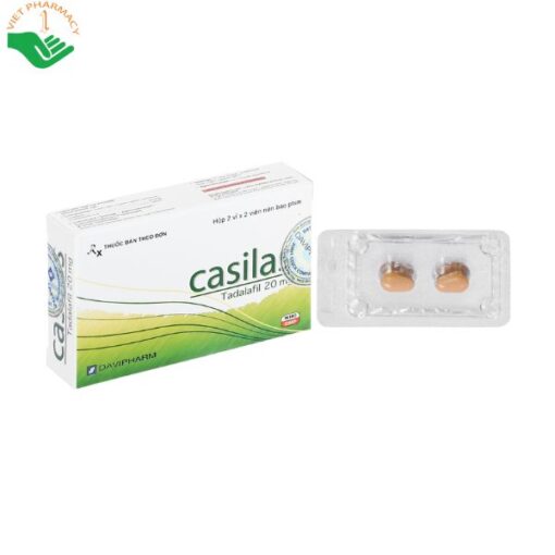 Thuốc Casilas 20Mg - Trị Rối Loạn Cương Dương