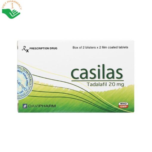 Thuốc Casilas 20Mg - Trị Rối Loạn Cương Dương