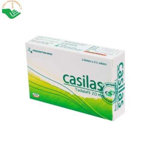 Thuốc Casilas 20Mg - Trị Rối Loạn Cương Dương