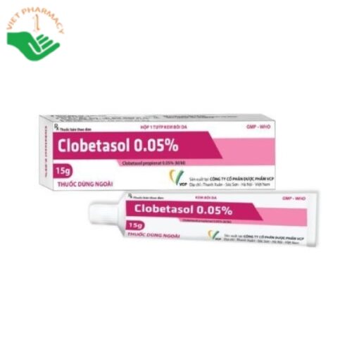 Thuốc Clobetasol 0.05% VCP điều trị bệnh ngoài da