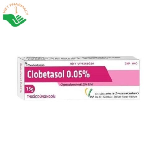 Thuốc Clobetasol 0.05% VCP điều trị bệnh ngoài da