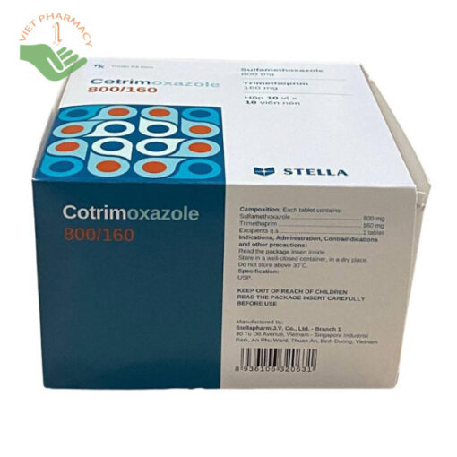 Thuốc Cotrimoxazole 800/160