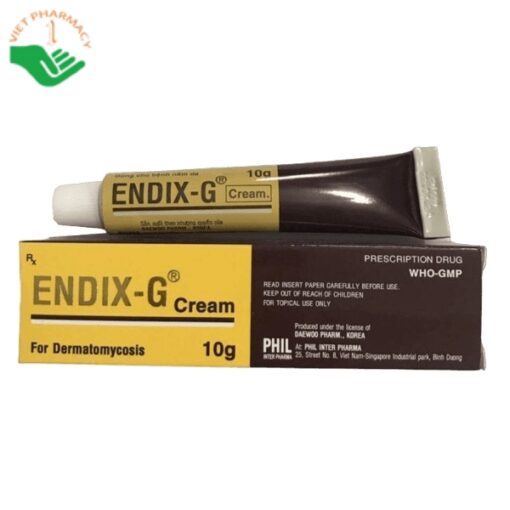 Thuốc Endix-G 10g điều trị bệnh ngoài da