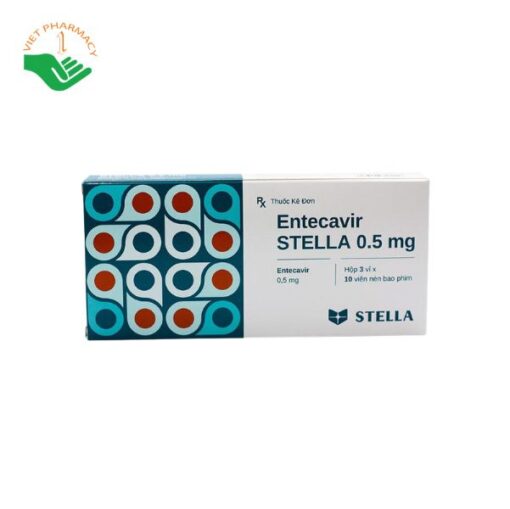 Thuốc Entecavir STELLA 0,5mg