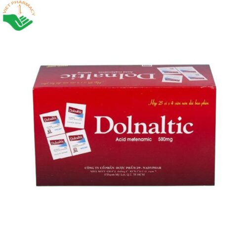 Thuốc giảm đau, hạ sốt Dolnaltic 500mg