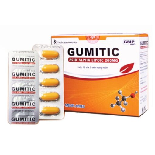 Gumitic 200mg - Thuốc điều trị rối loạn cảm giác do tiểu đường