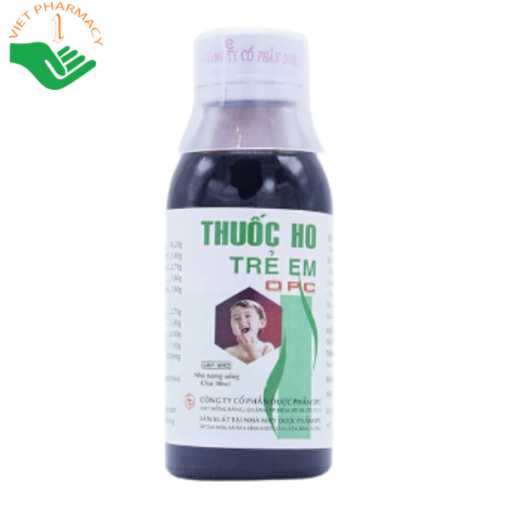 Thuốc ho trẻ em OPC trị các chứng ho, đau họng