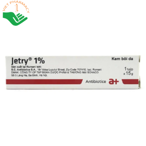 Thuốc kem Jetry 1% Antibiotice