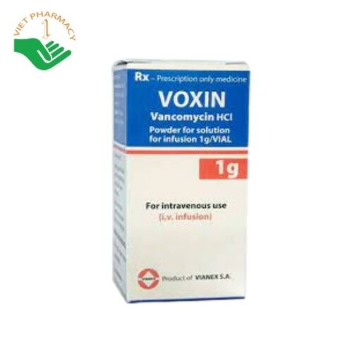 Thuốc kháng sinh điều trị nhiễm khuẩn, nấm toàn thân Voxin 1g