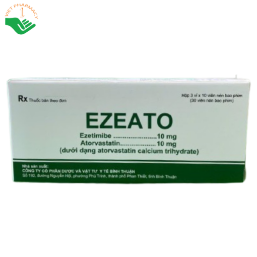 Thuốc làm giảm cholesterol máu Ezeato