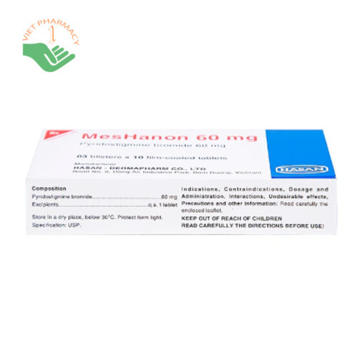 Thuốc MesHanon 60mg