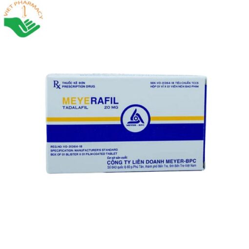 Viên uống MEYERAFIL 20mg - Điều trị rối loạn cương dương