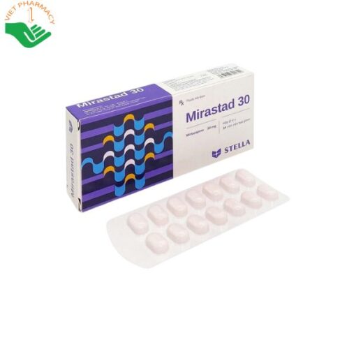 Thuốc Mirastad 30mg - điều trị trầm cảm