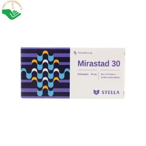 Thuốc Mirastad 30mg - điều trị trầm cảm