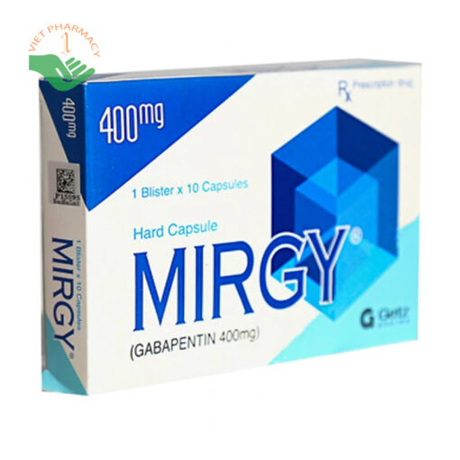 Thuốc Mirgy 400Mg Getz Điều Trị Đau Thần Kinh, Động Kinh