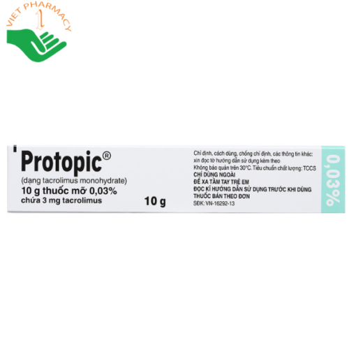 Thuốc mỡ Protopic 0.03% Janssen