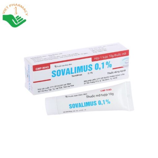 Thuốc mỡ Sovalimus 0.1%