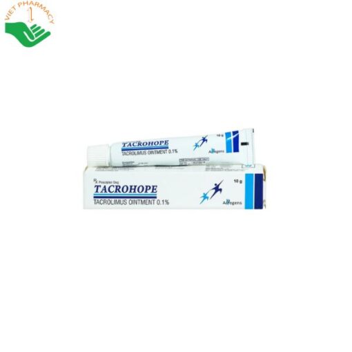 Thuốc mỡ Tacrohope Ointment 0.1% Allegen điều trị viêm da dị ứng