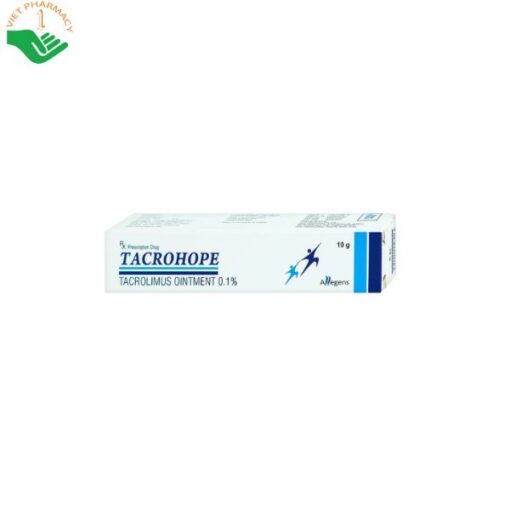 Thuốc mỡ Tacrohope Ointment 0.1% Allegen điều trị viêm da dị ứng