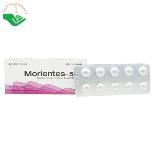 Thuốc Morientes 50mg điều trị rối loạn tâm thần