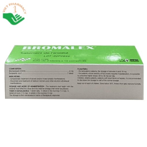 Thuốc ngủ Bromalex 6mg