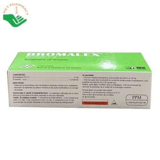 Thuốc ngủ Bromalex 6mg