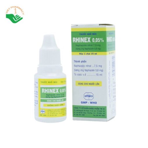 Thuốc nhỏ mũi Rhinex 0.05%