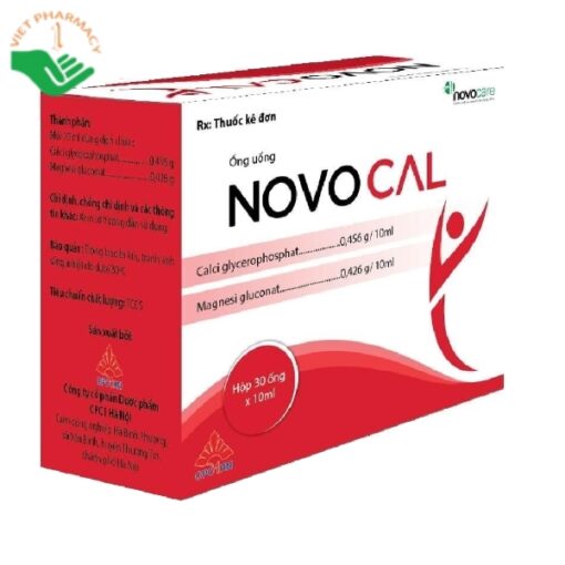 Thuốc Novocal 10ml bổ xung calci và magnesi cho cơ thể