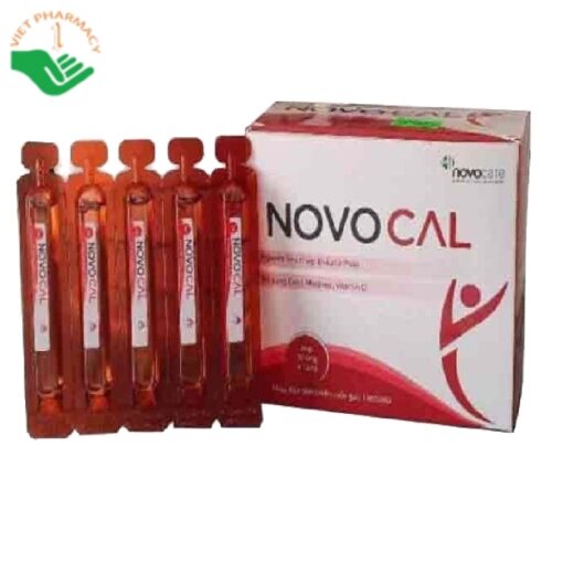 Thuốc Novocal 10ml bổ xung calci và magnesi cho cơ thể